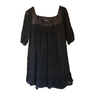I.N. Studio Petite Black Lace Dress 12P